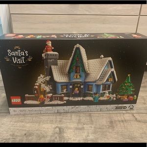 LEGO 10293 Creator Expert Santa’s Visit Christmas Set Exclusive NIB 1445 pcs.